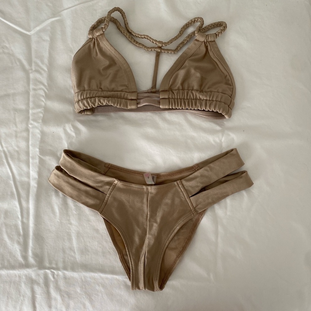 Montce bikini set in gold/bronze color